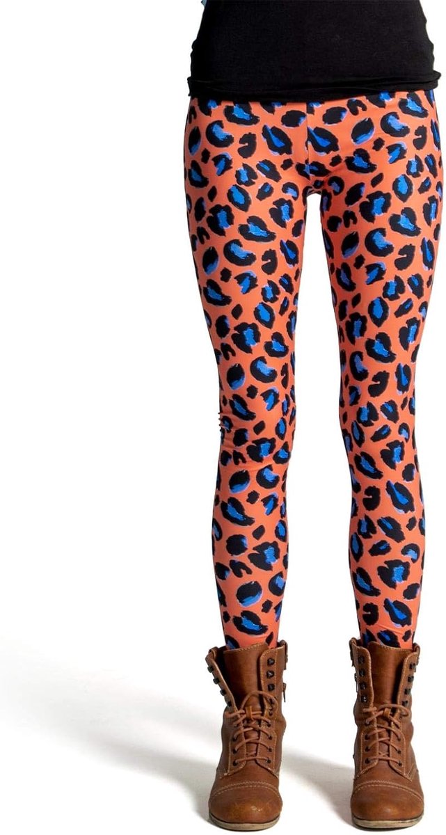 Cosey - bedrukte kleurrijke legging (one size fits all) - ontwerp Halloween