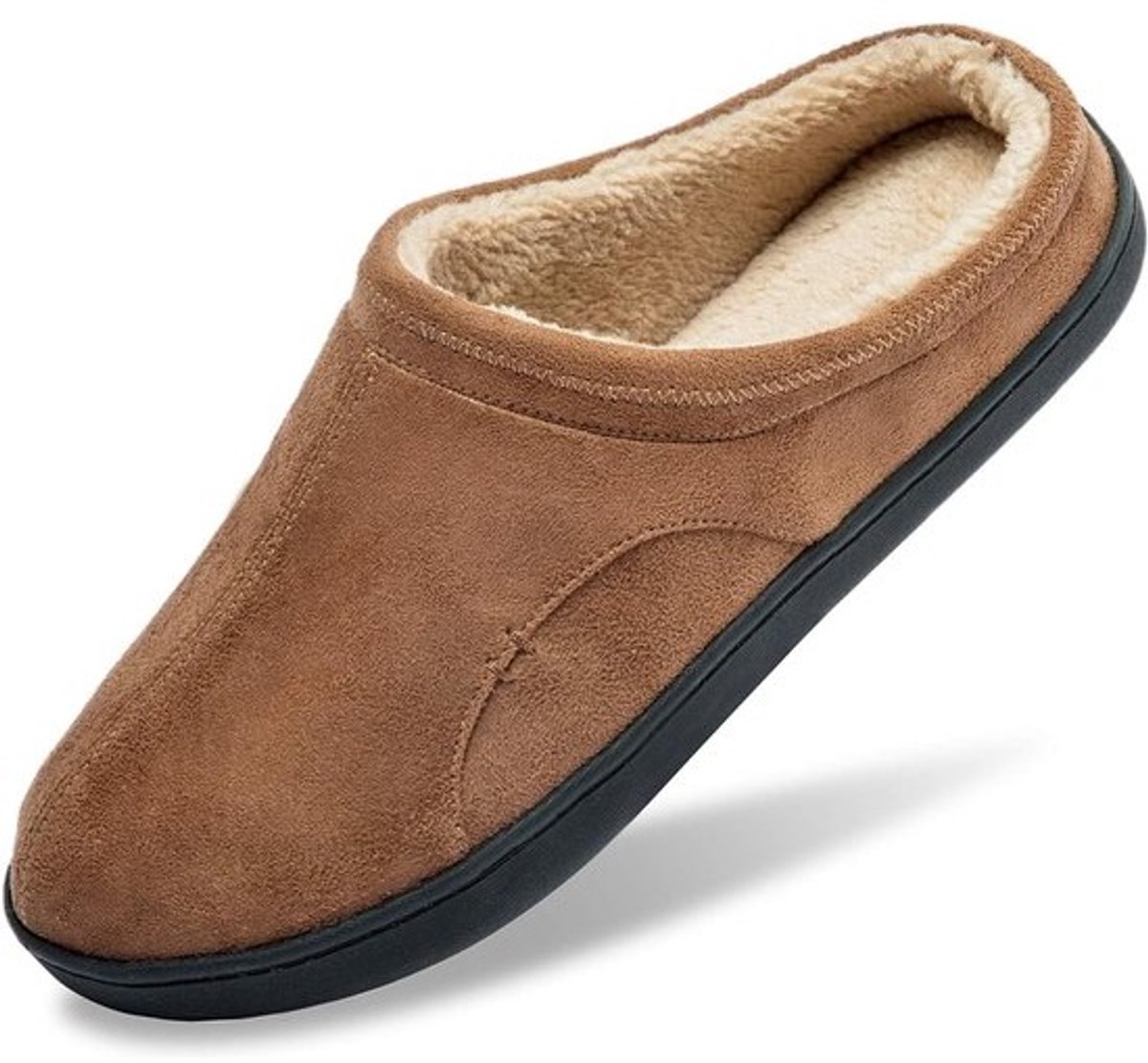 Comfortabele Winter Pantoffels voor Heren met Memory Foam en Antislip Zool