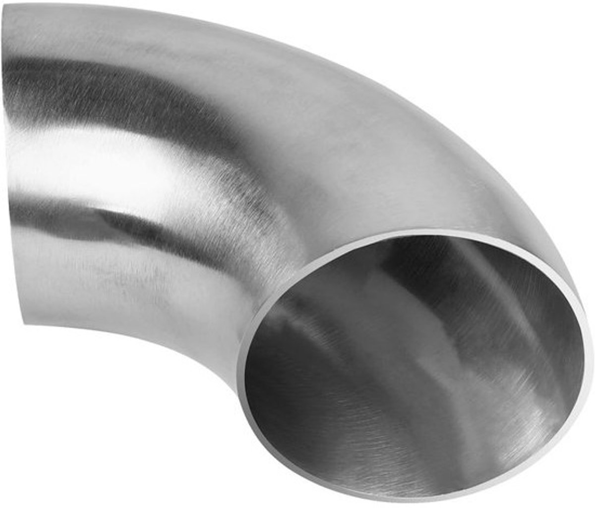 Exhaust bocht 90 graden - 51 mm roestvrij staal, 2 inch uitlaatbocht - voor optimale prestaties