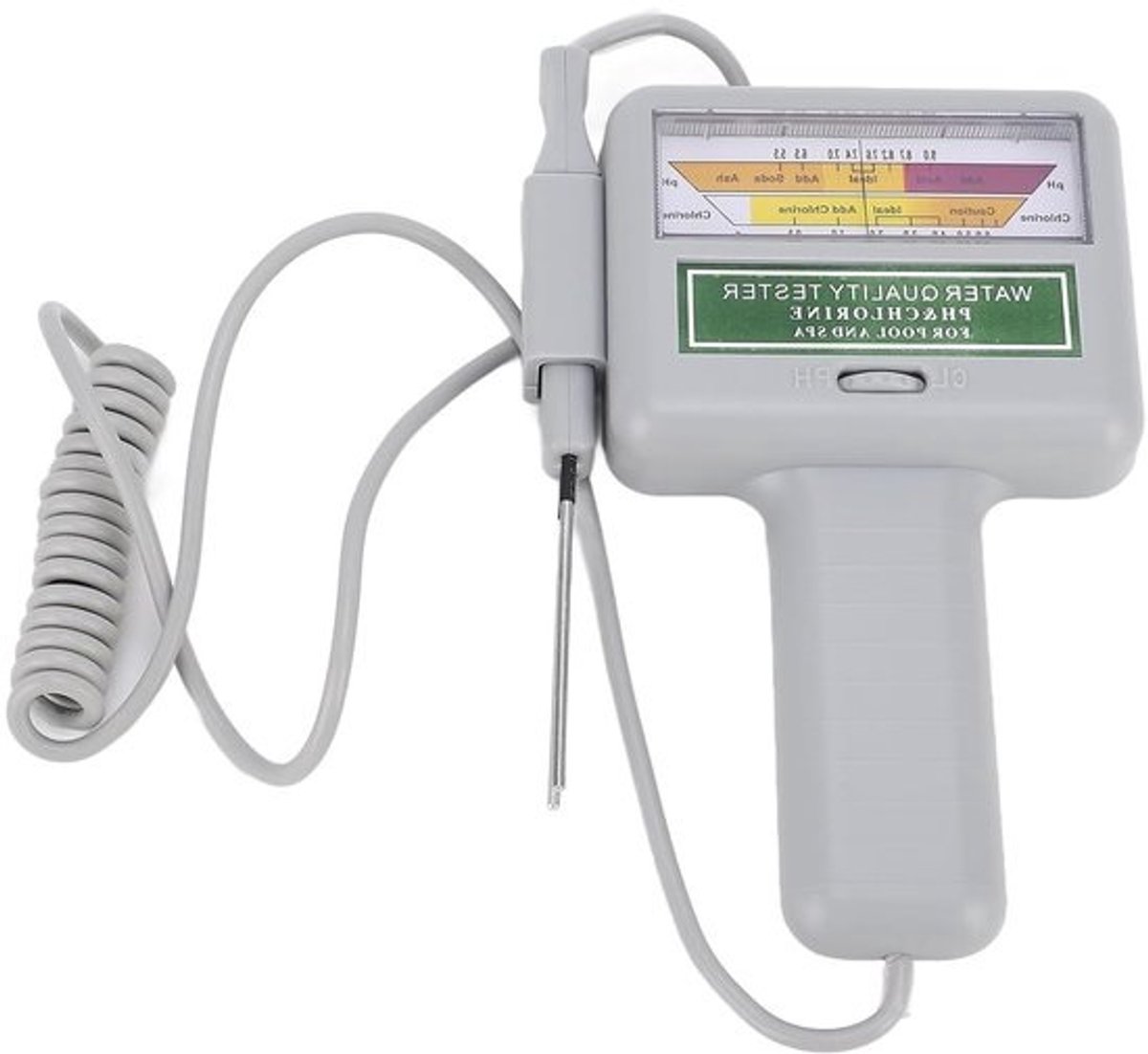 Draagbare chloortester voor zwembad en spa, ideaal voor waterkwaliteitsmonitoring en veiligheid