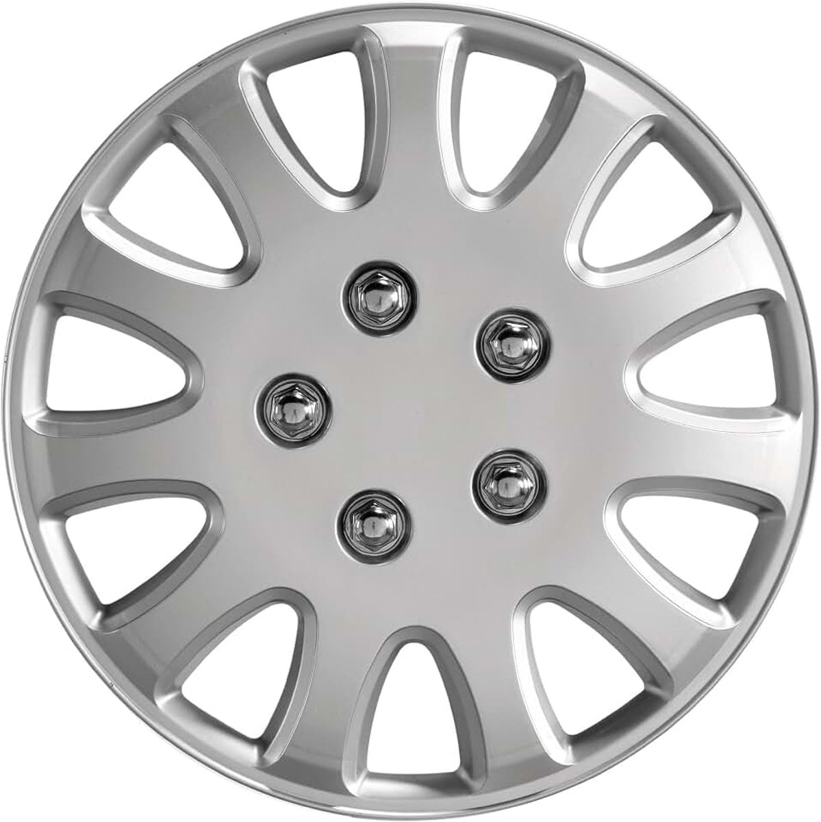 RWT1 Ikon Wheel Trim(Pack van 4) | Slank en modern ontwerp, eenvoudige installatie, duurzaam, veelzijdige pasvorm voor verschillende voertuigen