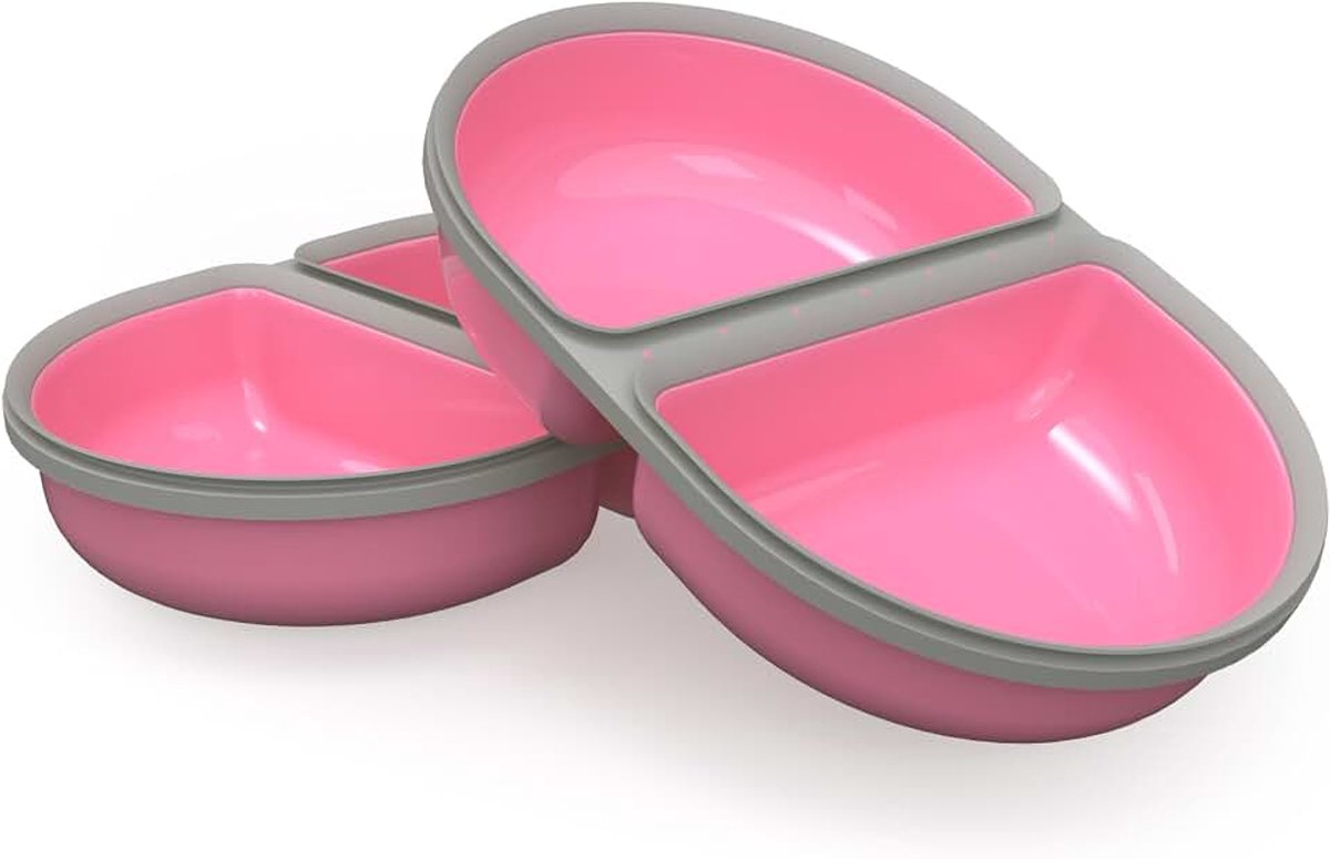 Petcare SureFeed Split Pet Bowl met geïntegreerde afdichting, compatibel met Sure Petcare SureFeed Microchip Pet Feeder met verzegeld deksel, Werkt voor nat en droog voedsel, houdt voedsel vers
