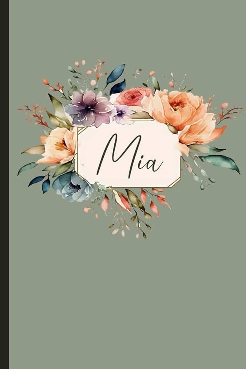 Personalisiertes Notizbuch mit Namen, Perfektes Geschenk für Frauen und Mädchen, Journal für Schule und Alltag