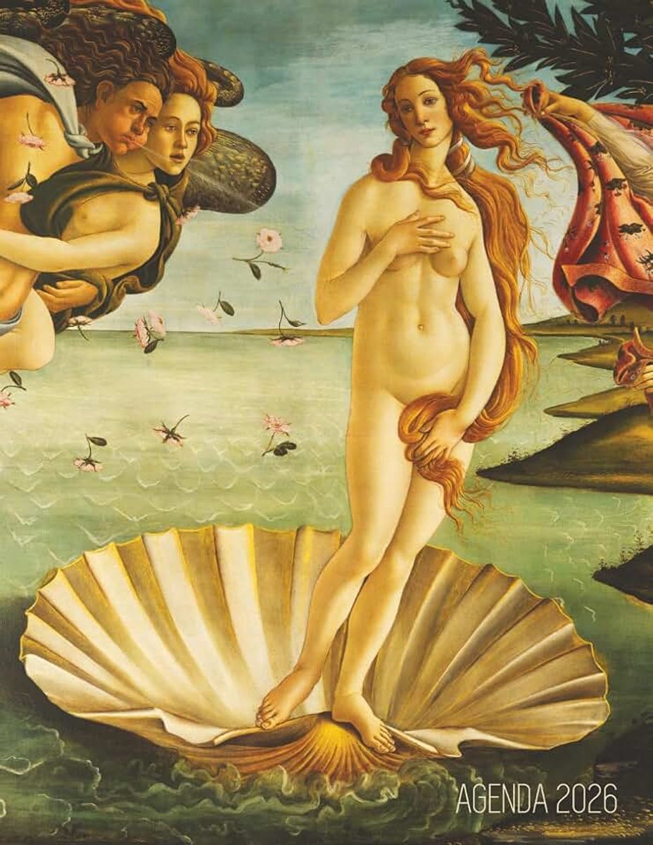Pianificatore 2026: Sandro Botticelli | 12 Mesi | Con Calendario 2026 | Rinascimento | Organizer & Diario | Agenda Giornaliera