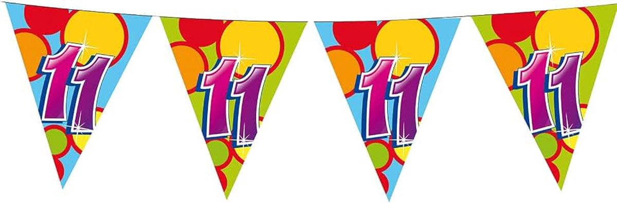 Vlaggenlijn 11 Jaar, 10 m