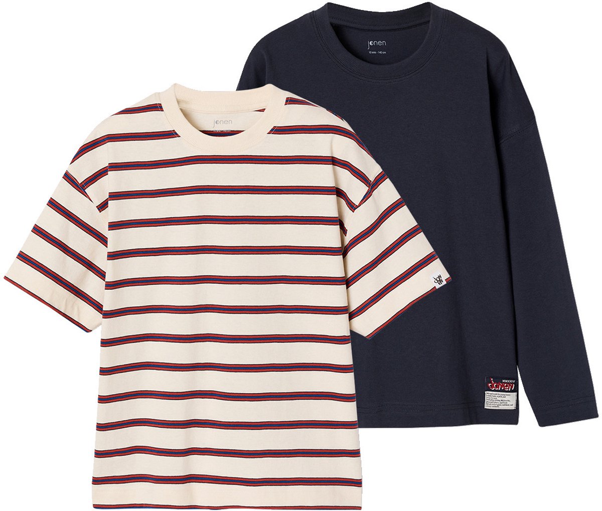 Jonen Set van 2 jongens-T-shirts