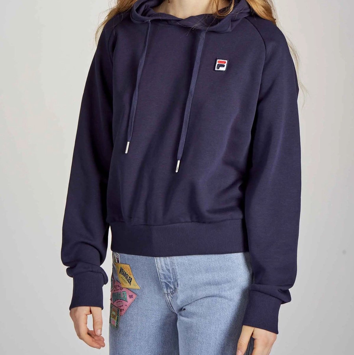 FILA WOEN FLORESHA hoody S Dames sweatshirt Blauw