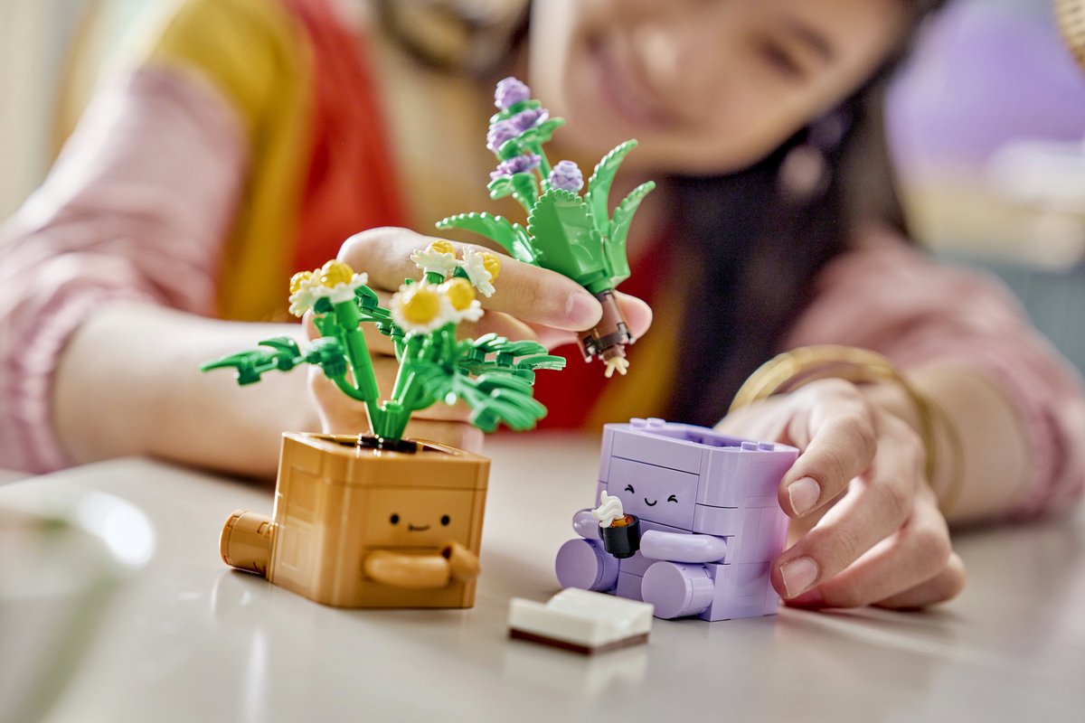 LEGO Botanicals Gezellige Plantjes Bouwpakket voor Kinderen en Kinderkamer-Decoratie 10371 — cadeau in Spellen & Speelgoed - foto 6