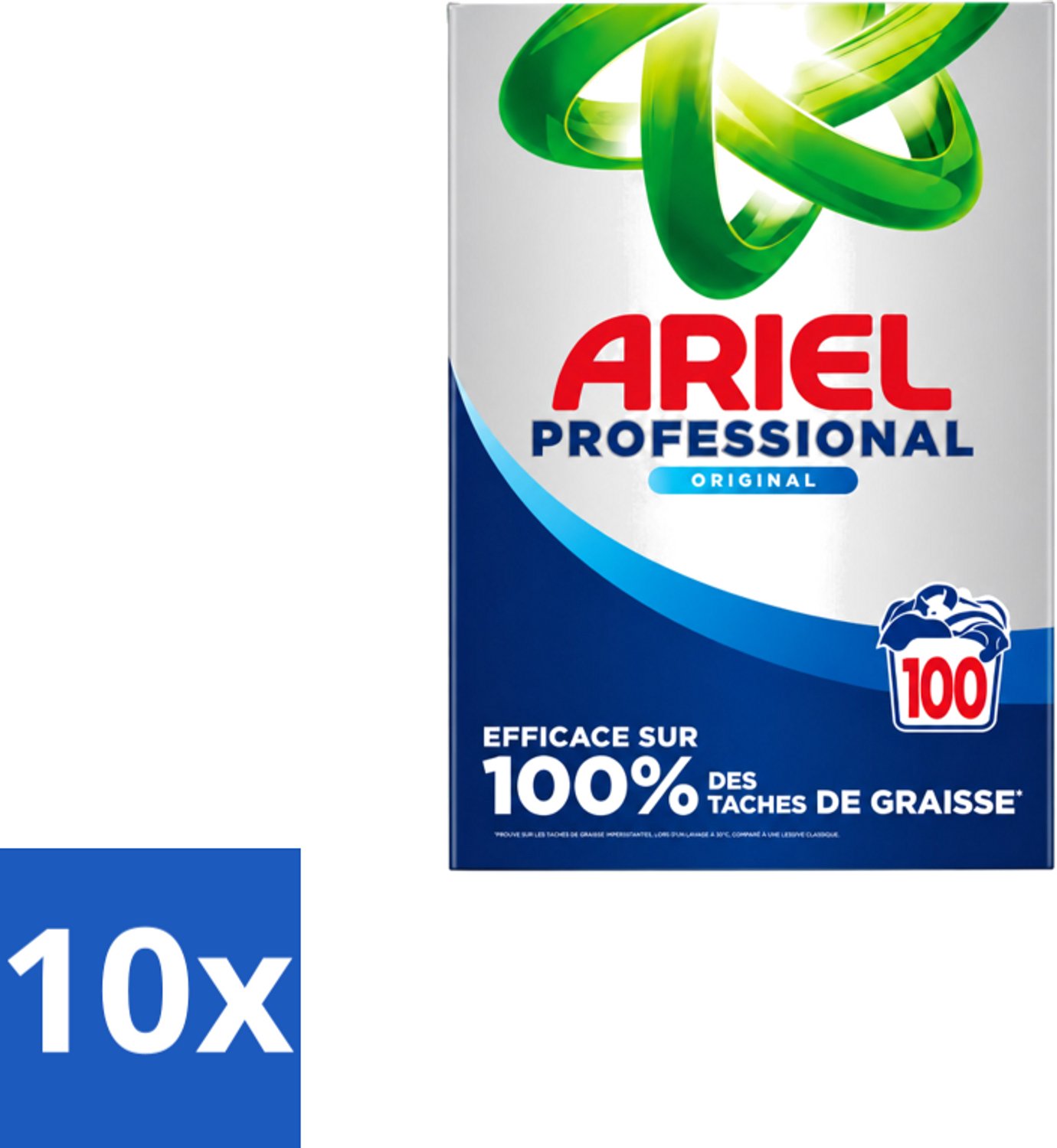 10 x Ariel – Waspoeder – Professional Regular – 100 wasbeurten - 5,5 kg - Voordeelverpakking - 10 stuks