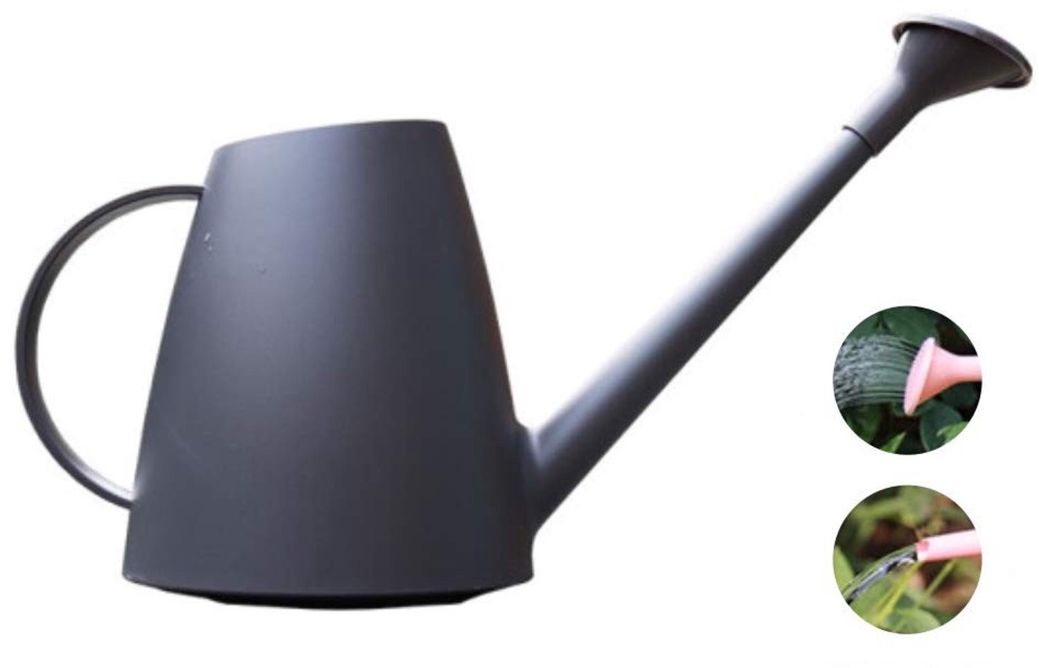 1.8L Plastic Watering Can met Douchekop
