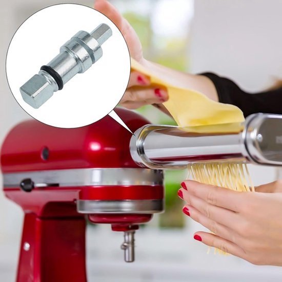 Schachtkoppeling - Koppeling voor pasta-opzetstuk - Zelf pasta maken - Schuifschachttechnologie - 5 x 2 x 2 cm — afbeelding 3