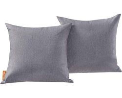 Modway EEI-2001-GRY Convene - Tweedelige set buitenkussens voor terras, grijs
