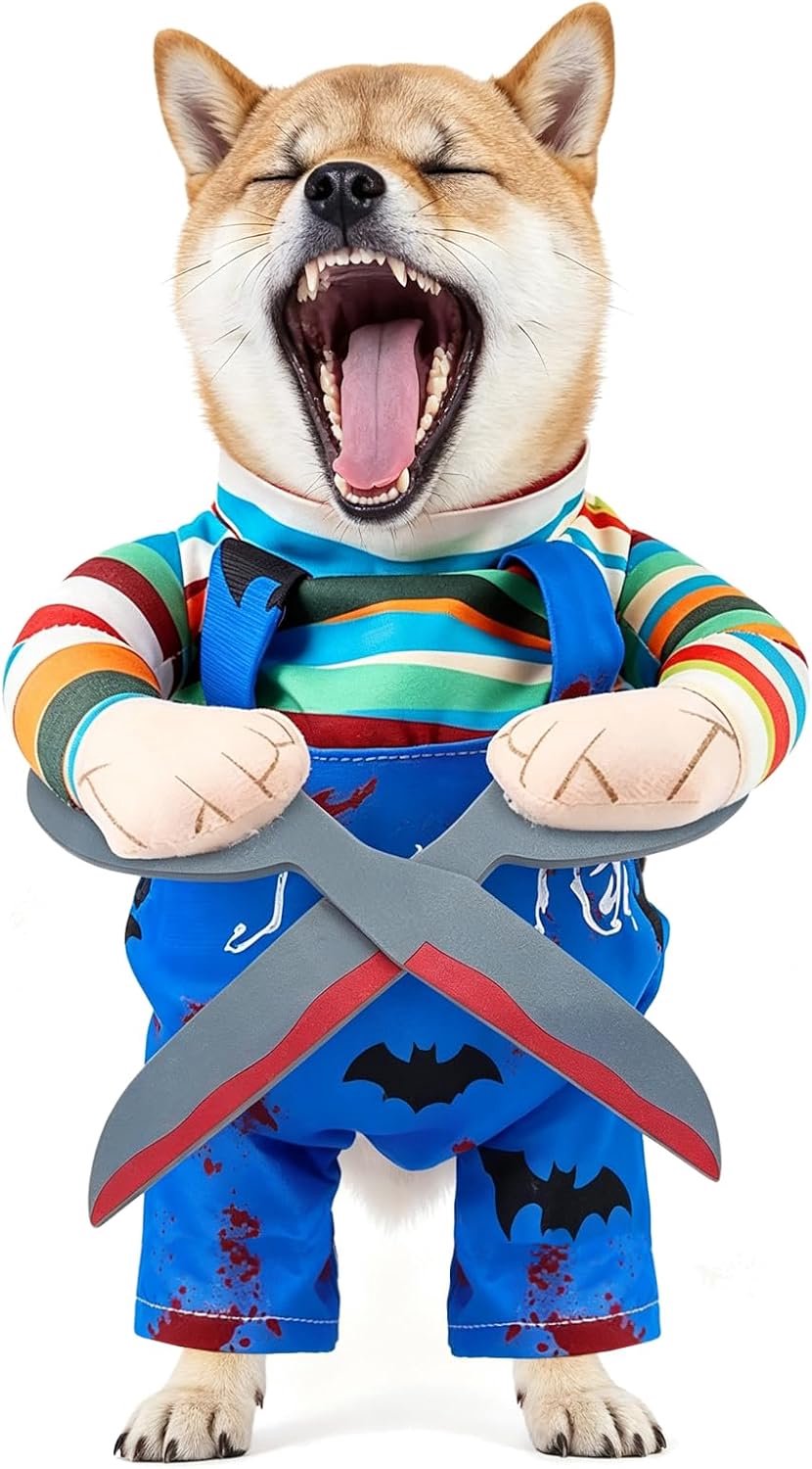 Halloween schaar stijl pop kostuum, L