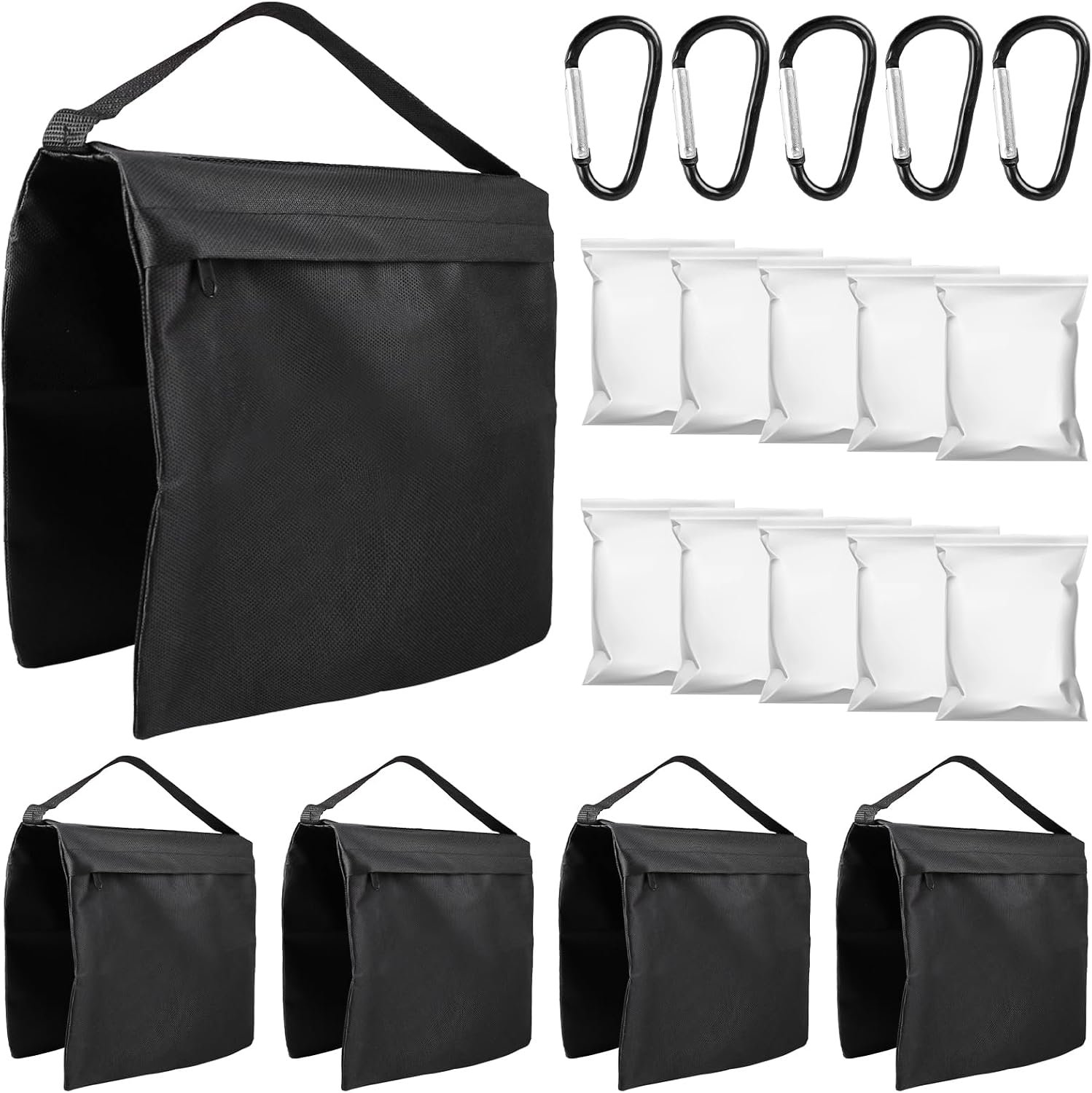 5x Fotografie Zandzakken 27x29cm - Max 10kg Draagkracht - Merkloos