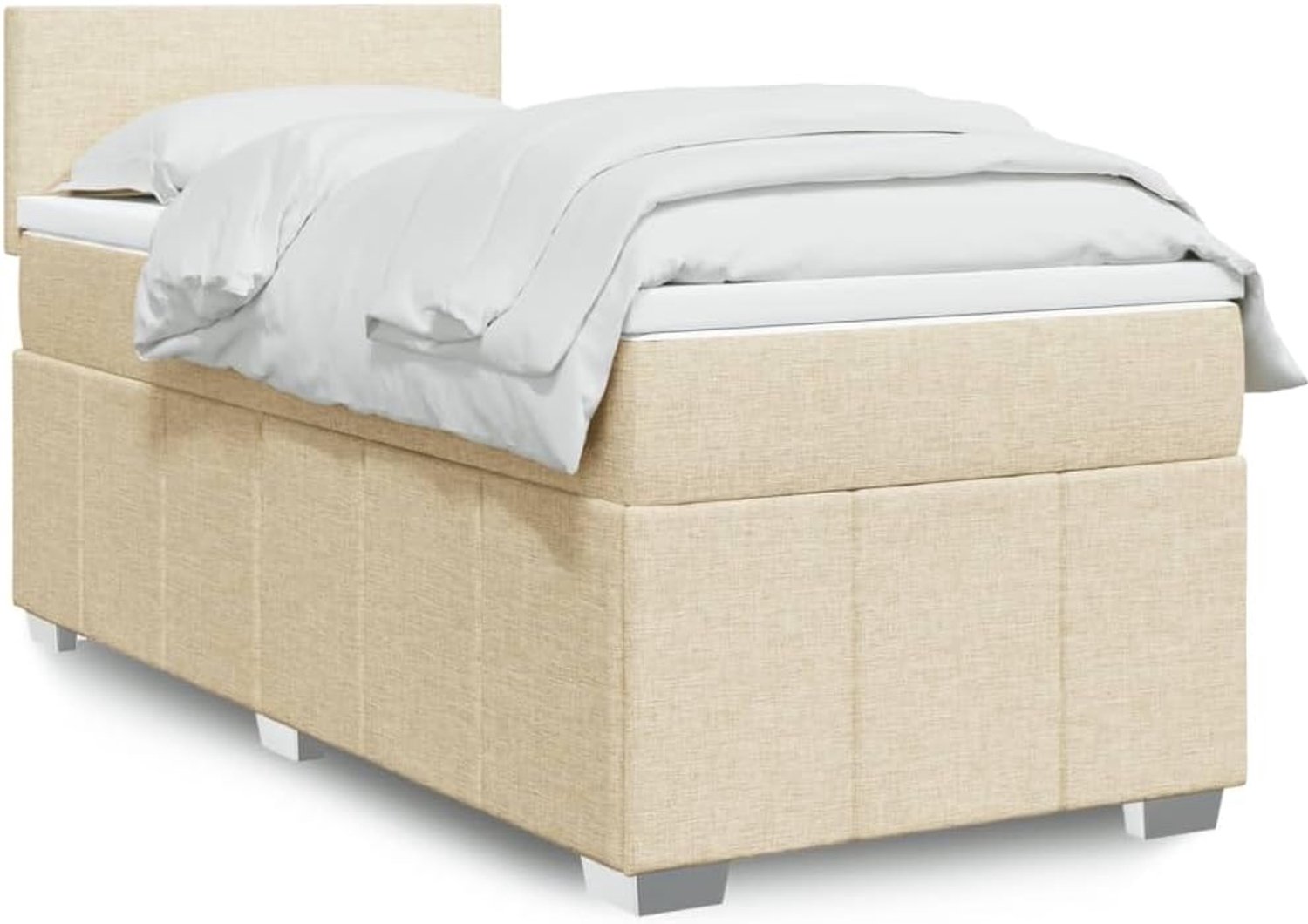 Pocketveringmatras Boxspring 80x200 cm crème