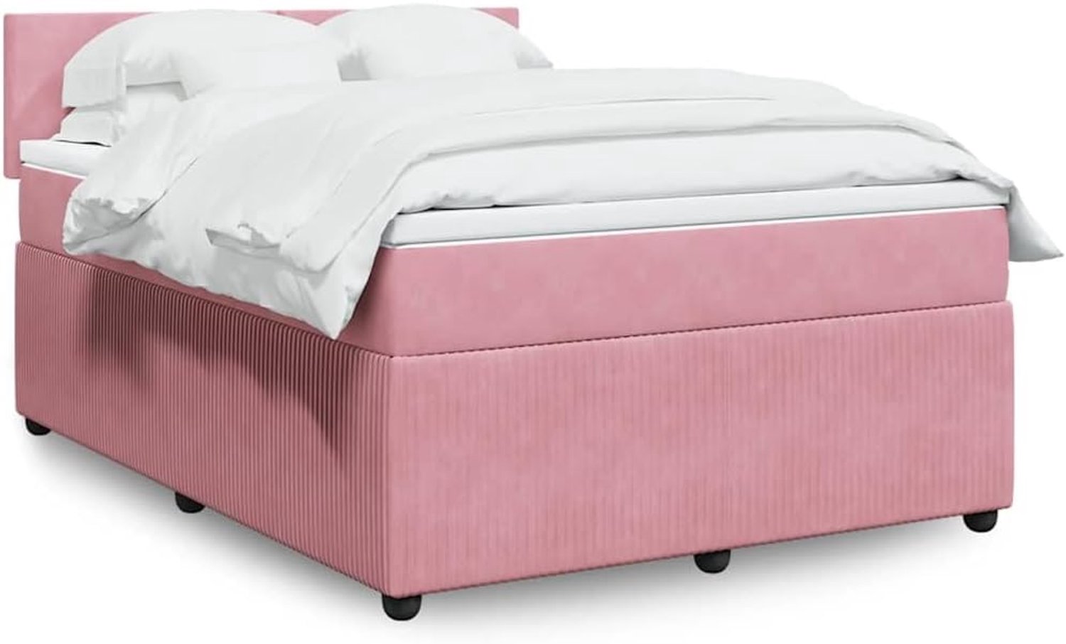 Boxspringbed Pocketveringmatras Roze 160x200 cm