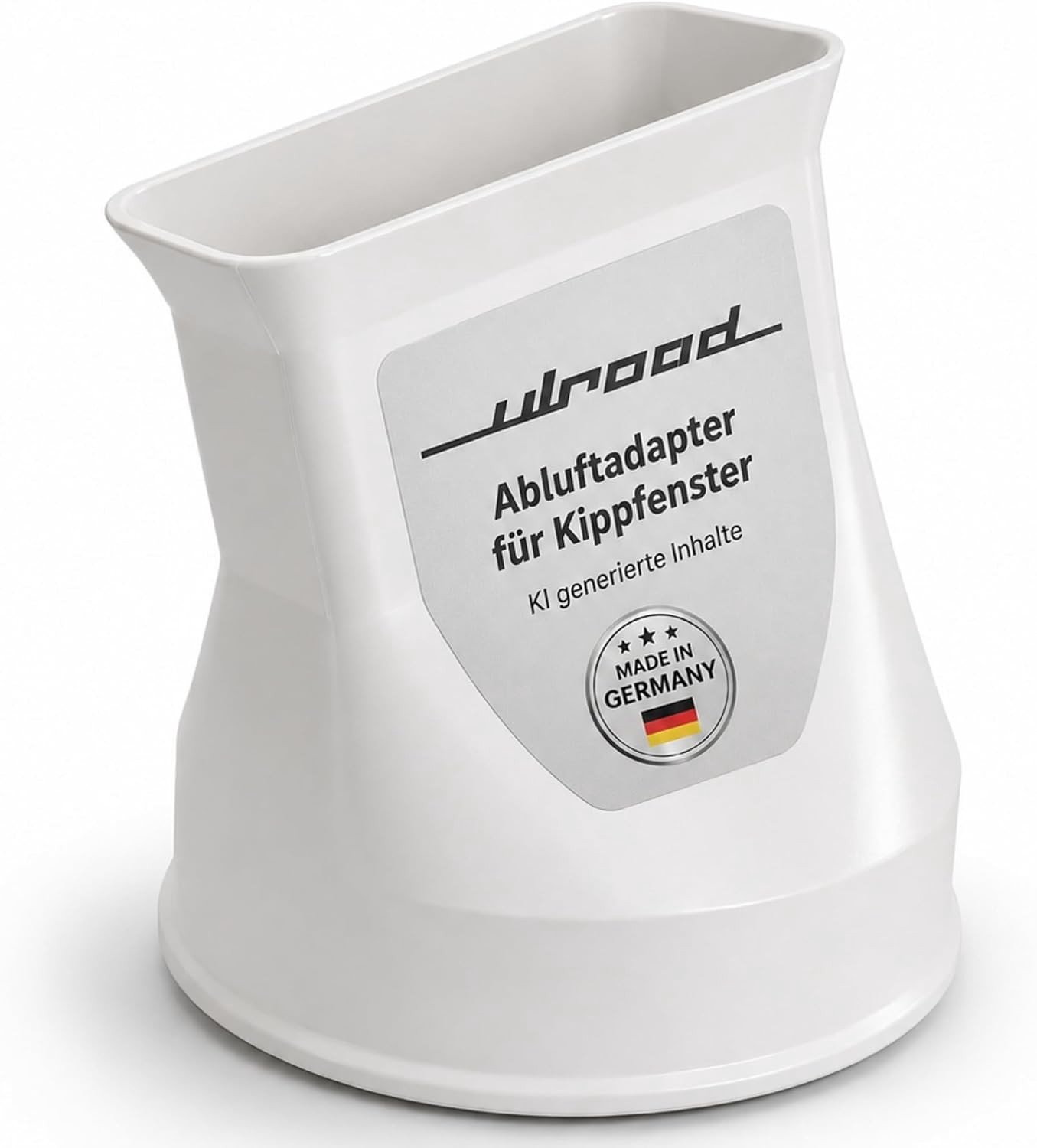 Raamuitlaatadapter voor Airconditioning - Geschikt voor Kantelramen - 150 mm Slang - Duurzaam Plastic - Voor Mobiele Airconditioners