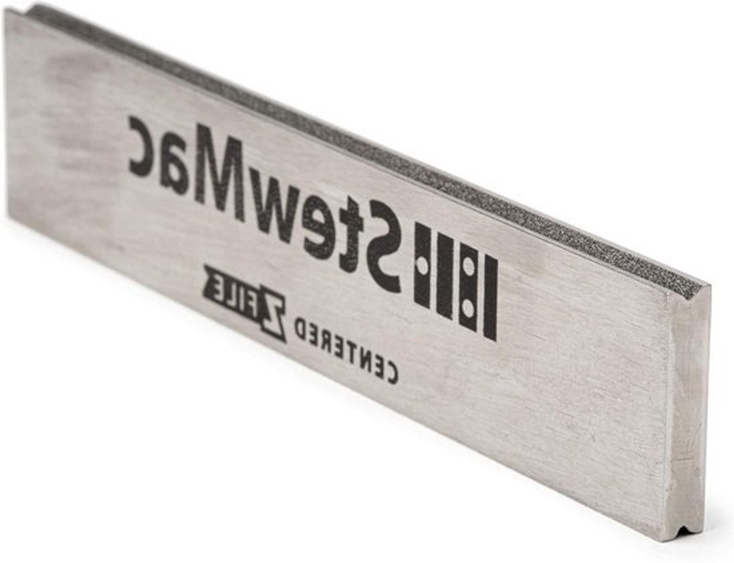 Gitaarfretvijl - Fret Crowning File - Vijlen van gitaarfrets - Diamantgecoate schuurlaag - 1016 mm - Grijs