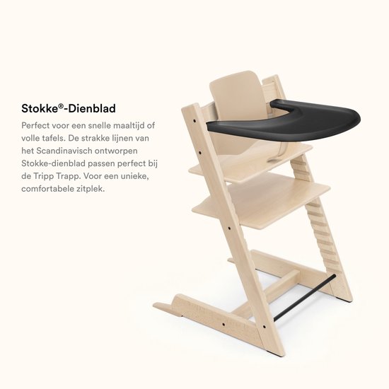 Stokke Tafelblad voor Tripp Trapp Black