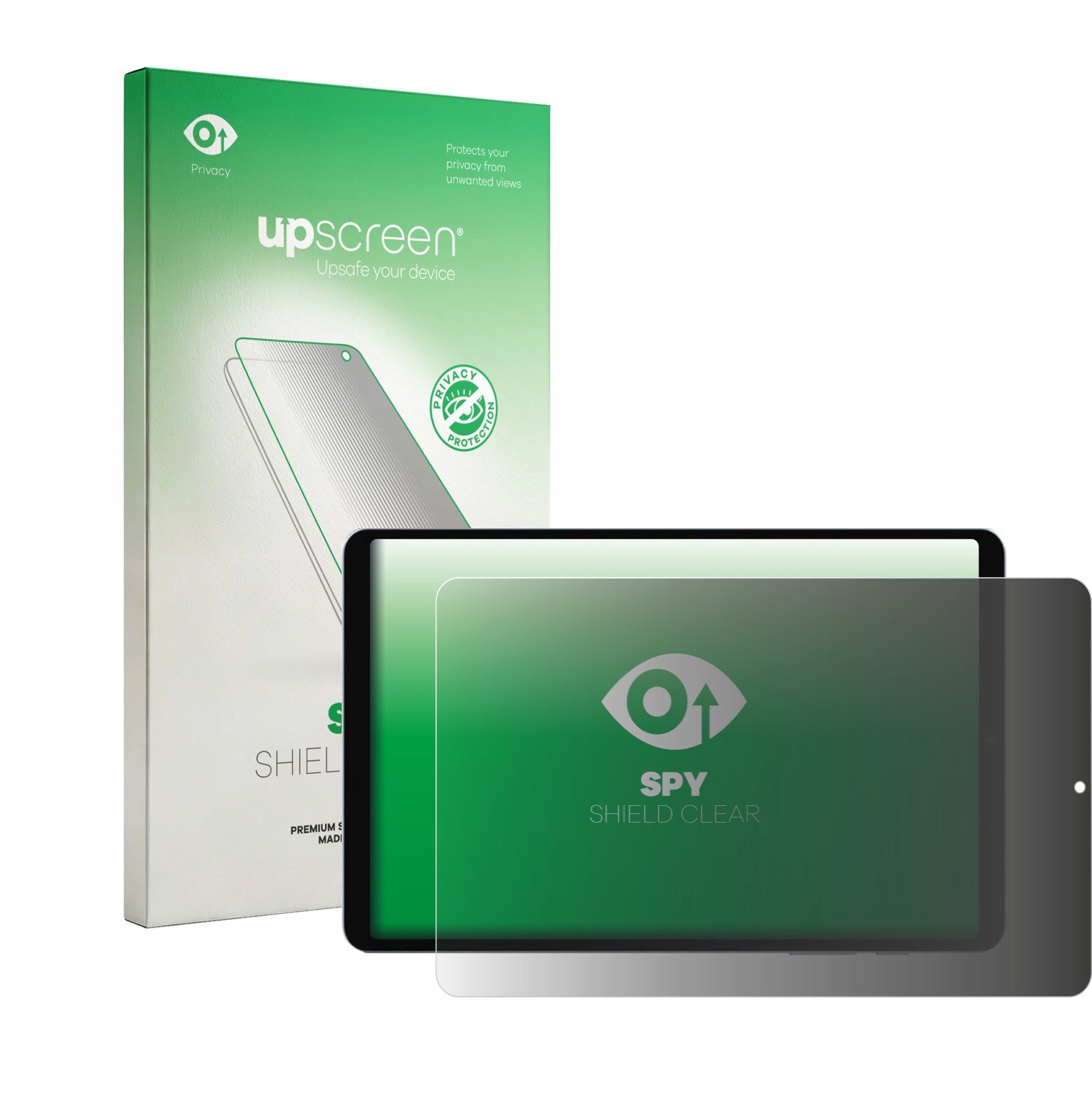 upscreen - privacy screenprotector voor Blackview Zeno 2 - Folie Beschermfolie Blauwlichtfilter
