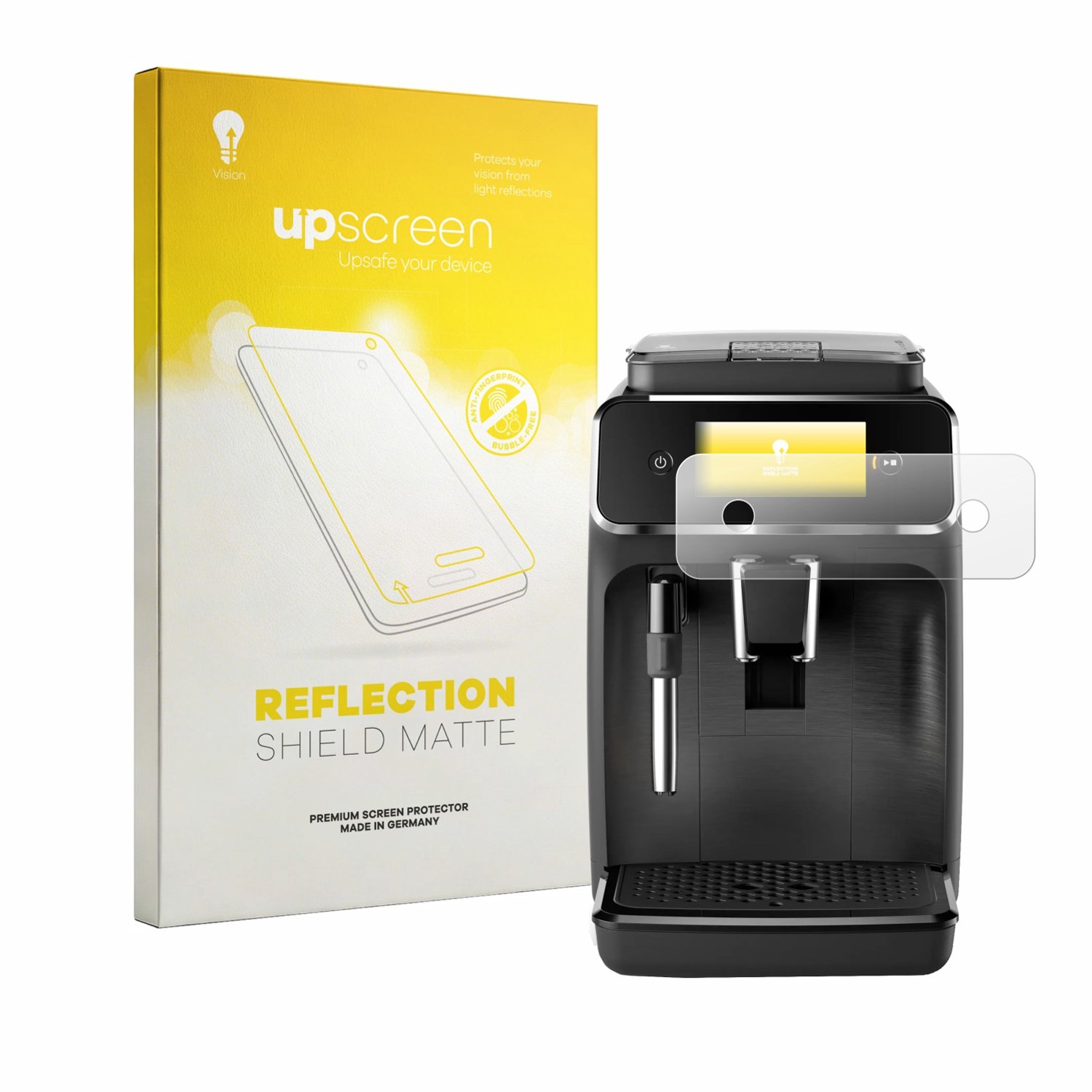 upscreen - Screenprotector voor Philips Panarello 2200 - Folie Beschermfolie anti glare matte