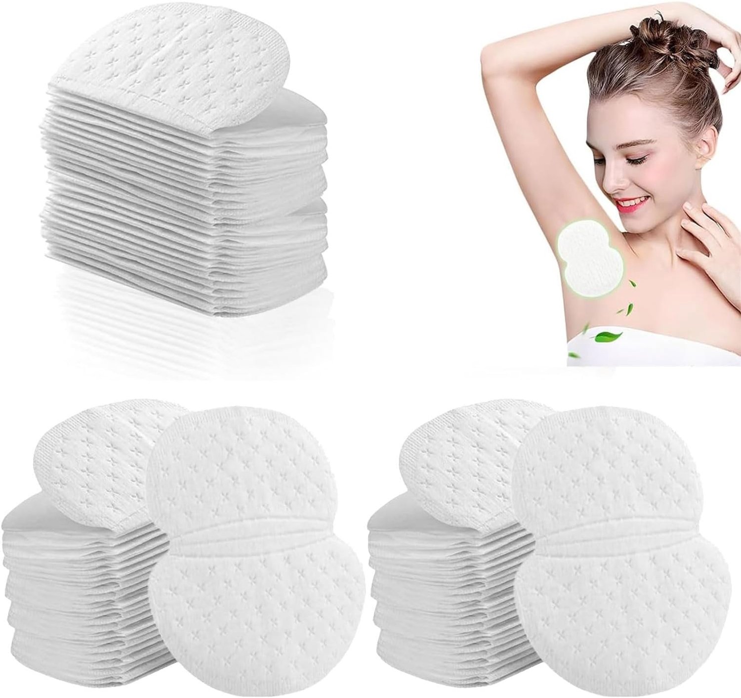 Zweetabsorberende onderarm pads - 120 stuks - Ademend, onzichtbaar en comfortabel voor dagelijks gebruik