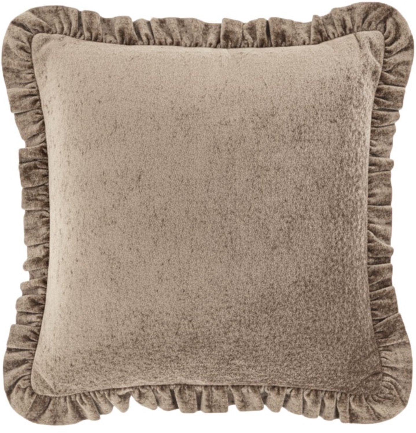 Unique Living Sierkussen Mindy - taupe - 45x45cm