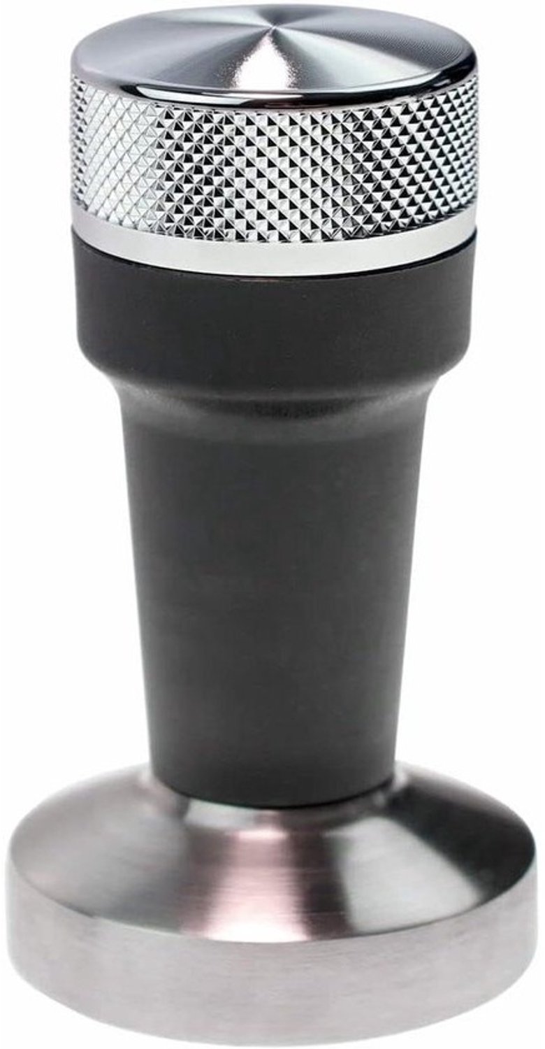 Koffietamper - Espressoaccessoire - Koffie bereiden - Passende pasvorm - 11.7 x 7.2 x 7.1 cm - Zilver