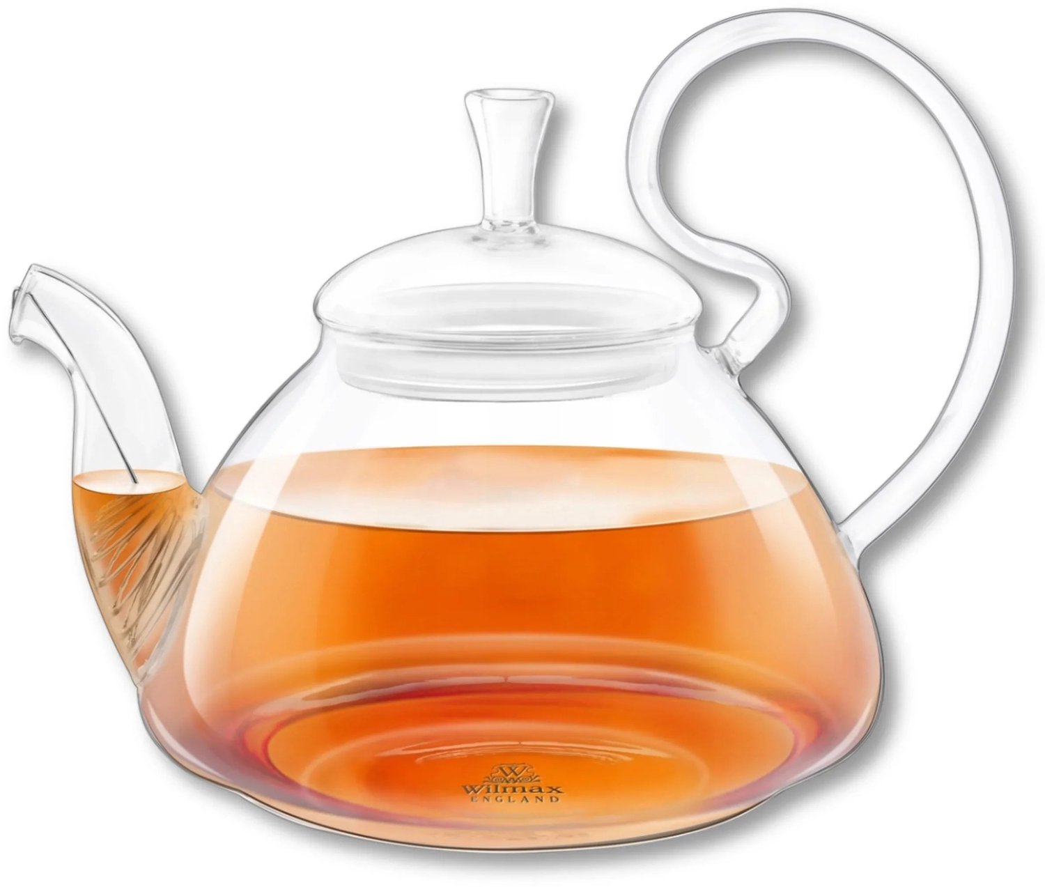 Wilmax Theepot 800 ml Borosilicaatglas met Veerfilter WL-888817/A
