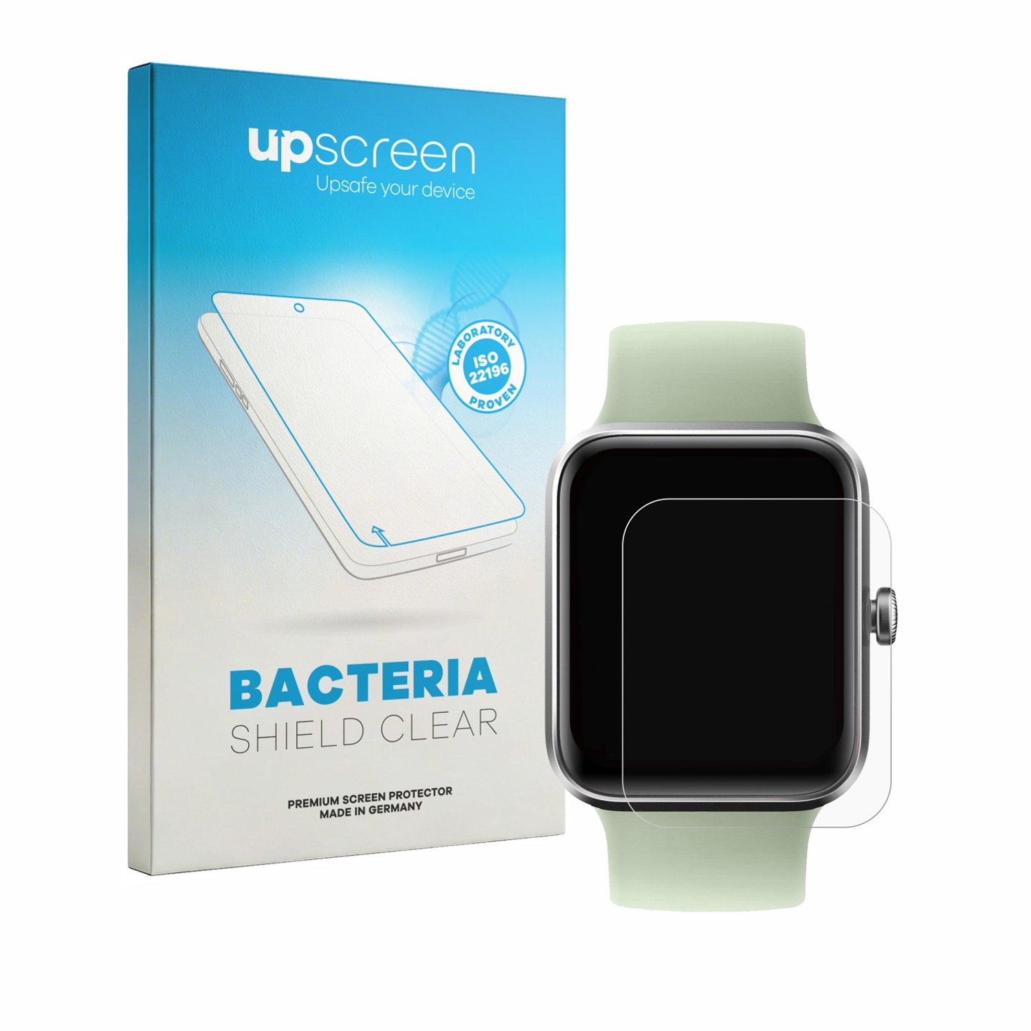 upscreen - Screenprotector voor Decathlon CW 500 S - Folie Beschermfolie transparant antibacterieel