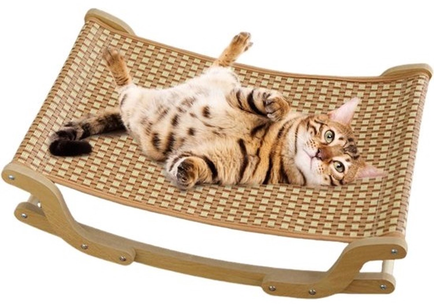 Luie stoel voor katten - Verkoelende mand - Voor ontspannen binnen en buiten - Verkoelende isolatie - 54.5 x 36.3 x 15.5 cm - Niet gespecificeerd