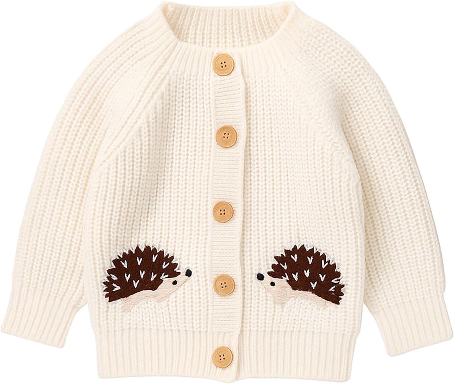 Babyvest - Warme trui met lange mouwen voor herfst en winter - Top voor meisjes en jongens