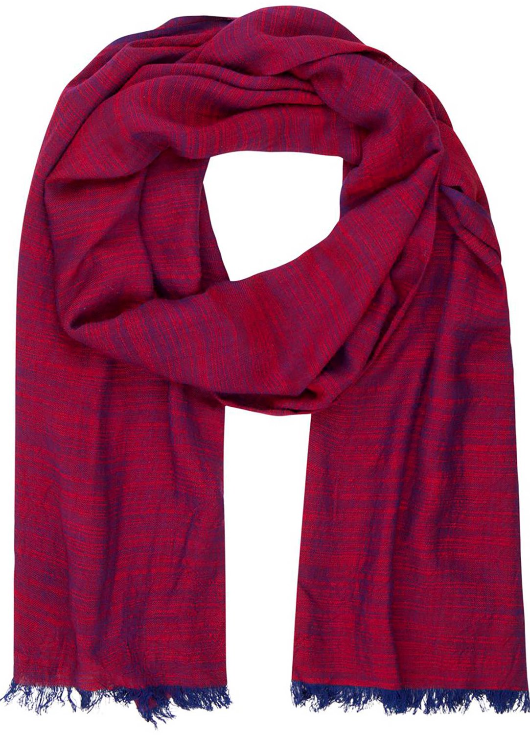 LINDENMANN heren sjaal - rood
