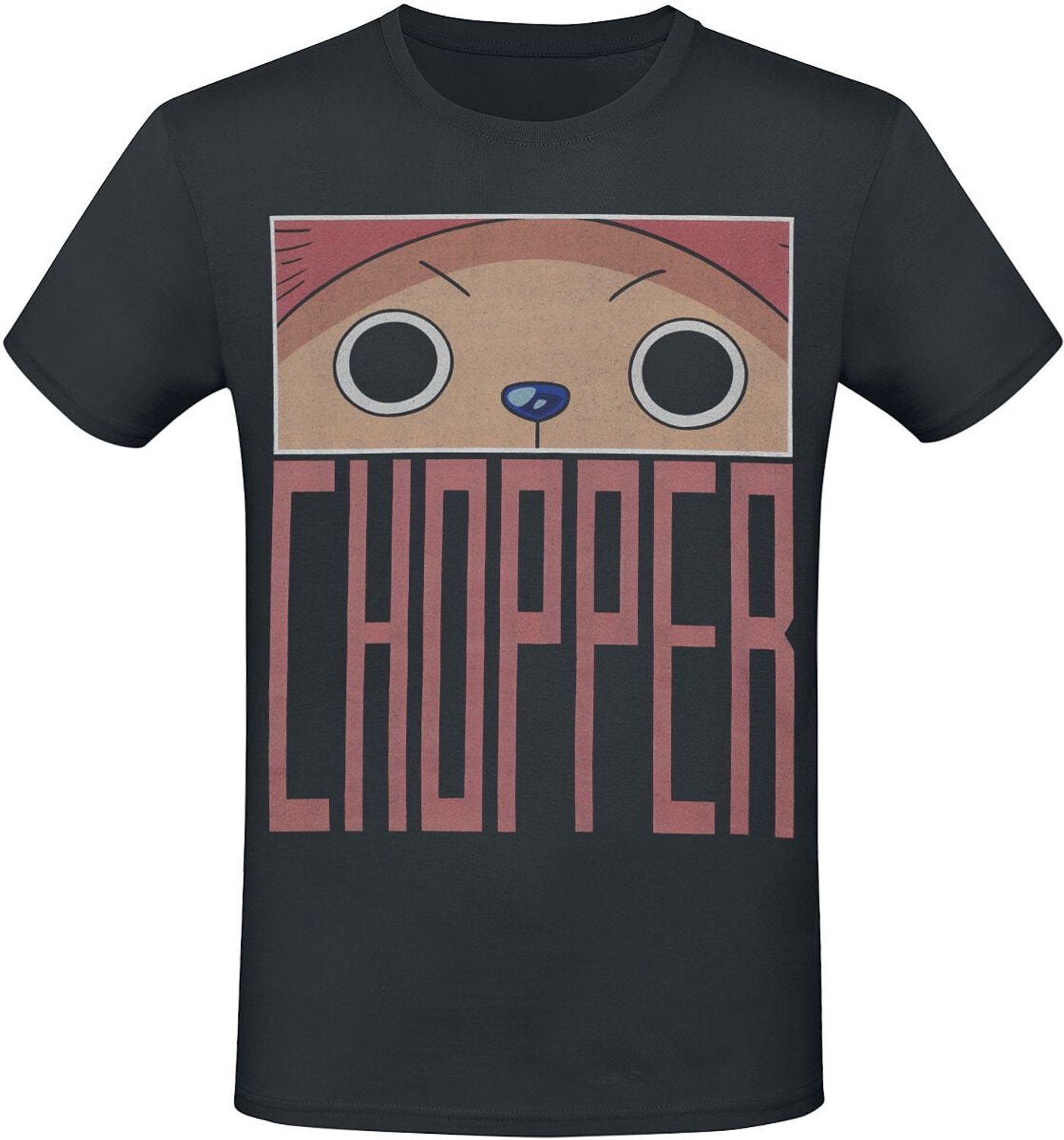 One Piece Chopper - Eyes Heren T-shirt - zwart - M