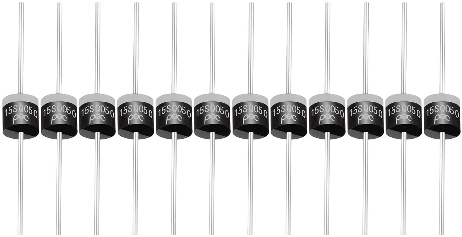 Schottky-gelijkrichterdiode 15A 50V - 12 stuks - hoogstroom - lagere spanningsdaling - ServiceTopper