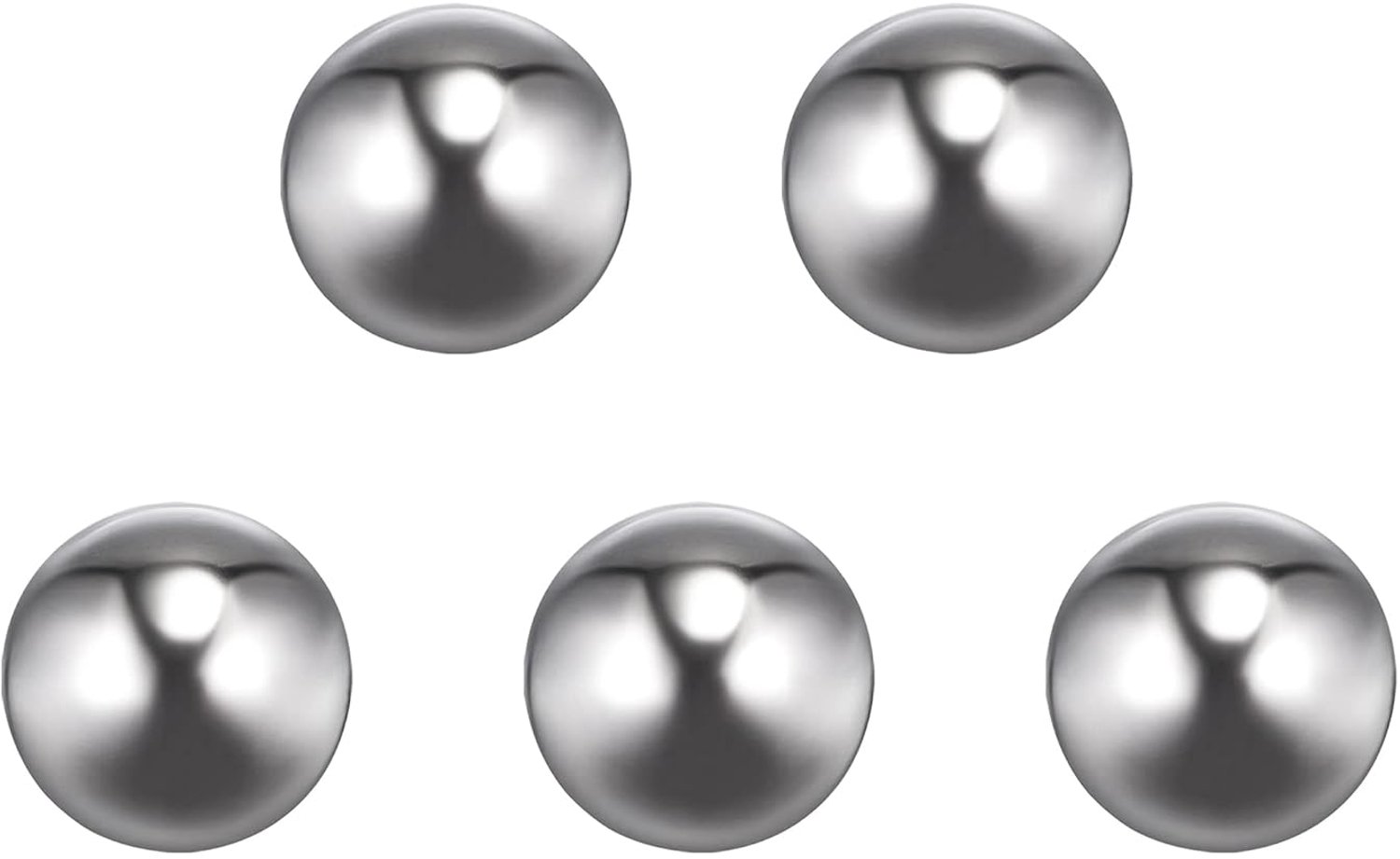 kogellagers 18 mm - roestvrij staal 201 G200 - precisie - geschikt voor diverse toepassingen - 5 stuks - ServiceTopper