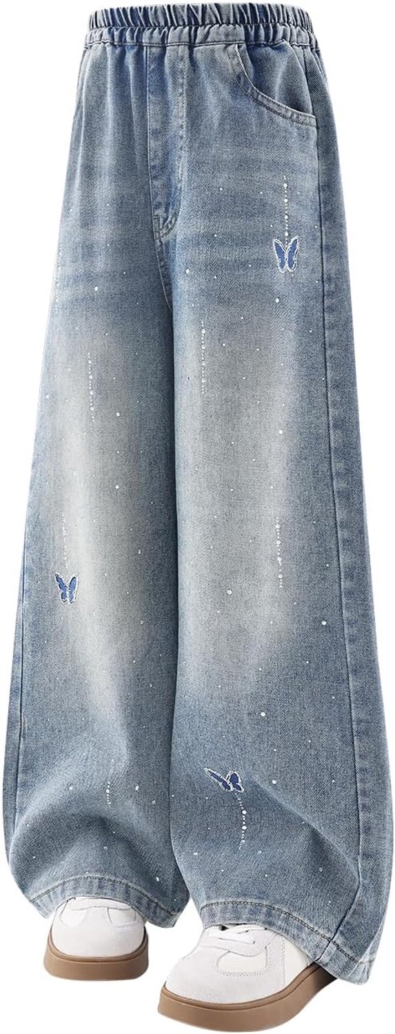 Jeans voor dames, hoge taille, elastisch, met zakken