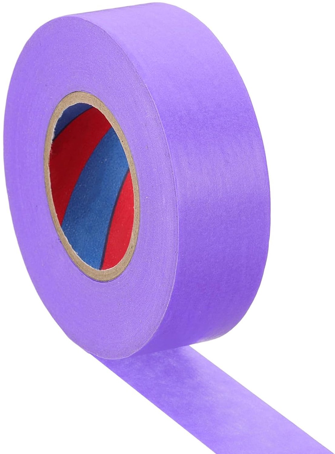 Plakband 25 mm x 50 m - paars papier - duurzaam en scheurbestendig - ideaal voor knutselen - Vemera