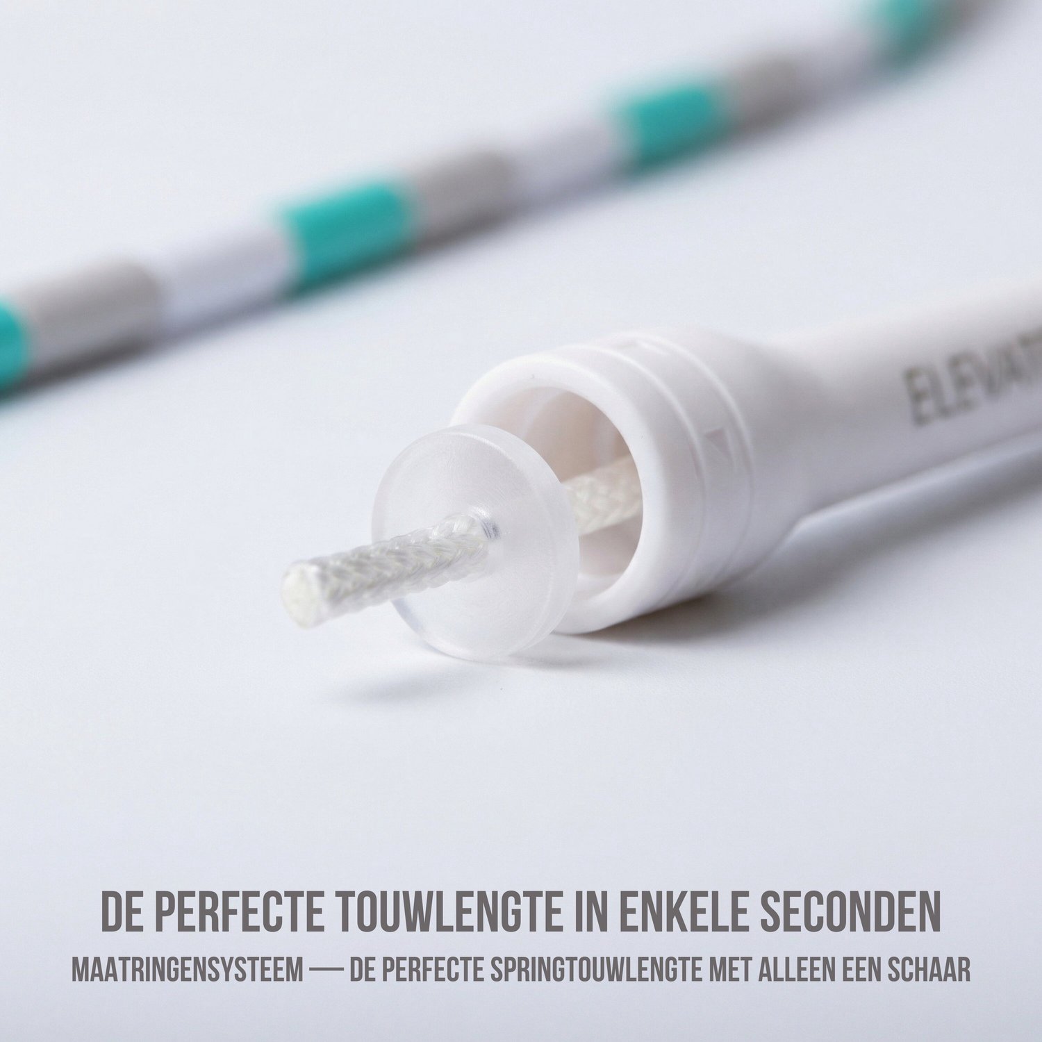 Elevate Rope Professioneel Beaded Springtouw - Verstelbare Jump Rope - Touwtje Springen voor Volwassenen en kinderen - Beaded rope - Conditie & Trucs - Binnen & Buiten Skipping Rope - Fitness Springtouwen — afbeelding 8