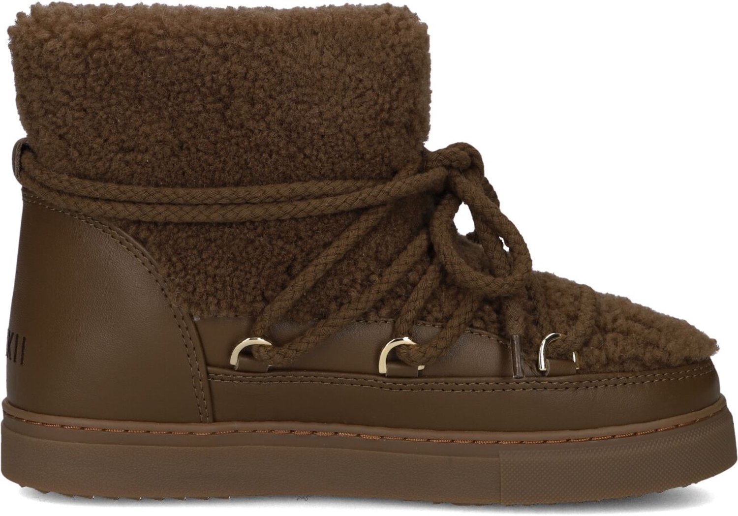 Inuikii Curly Laarzen - Ponyhair - Dames - Bruin - Maat 38