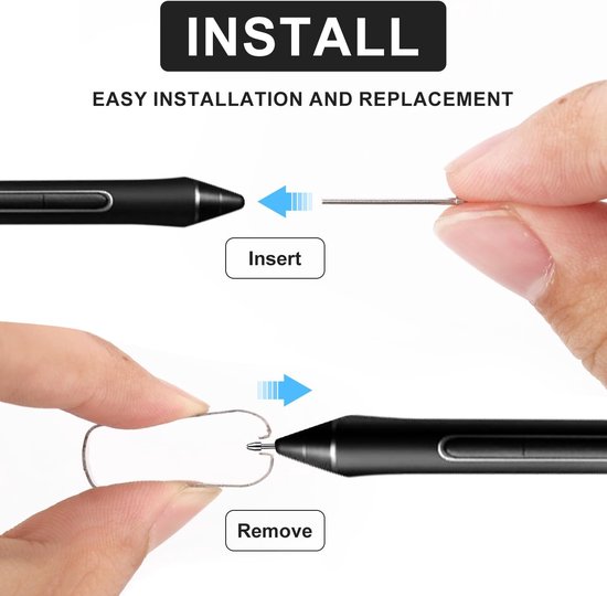 Pen tip vervanging 2 stuks - titaniumlegering - hoge gevoeligheid - eenvoudig te vervangen voor Kindle Scribe - ServiceTopper — afbeelding 3