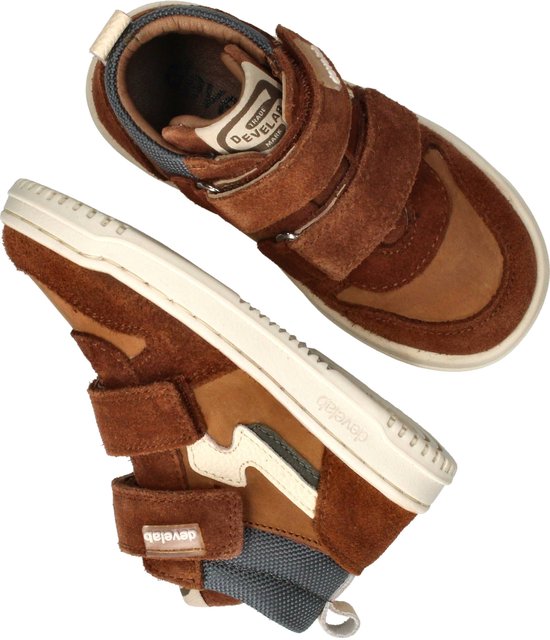 Develab Sneakers - Jongens - Cognac - Maat:28