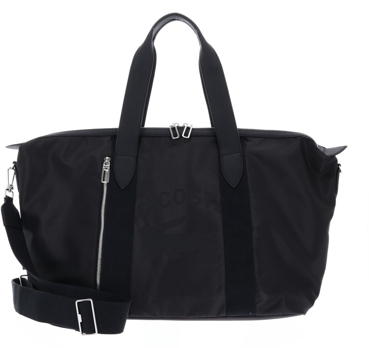 LACOSTE reistas Weekender Noir zwart