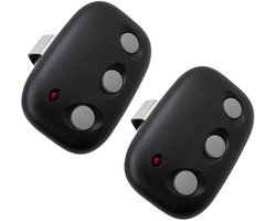 Twee afstandsbedieningen Geschikt voor garagedeuren, Geschikt voor Linear/Multi-Code LDO33, LDO50, LSO50, LDCO800 en LCO75.