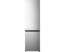 Hisense RB440N4ACC - Koelvriescombinatie vrijstaand - RVS look - 336 liter - Rechtsdraaiend (omkeerbaar) - C label - 35 dB(A) - NoFrost