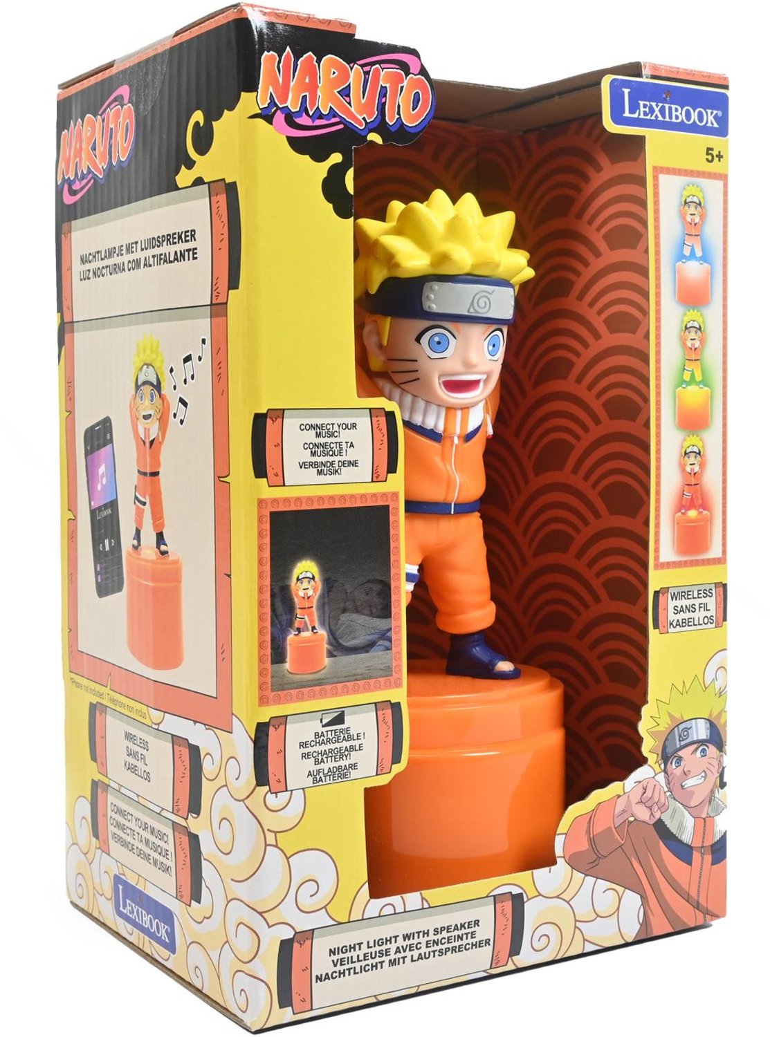 Naruto nachtlampje Bluetooth luidspreker
