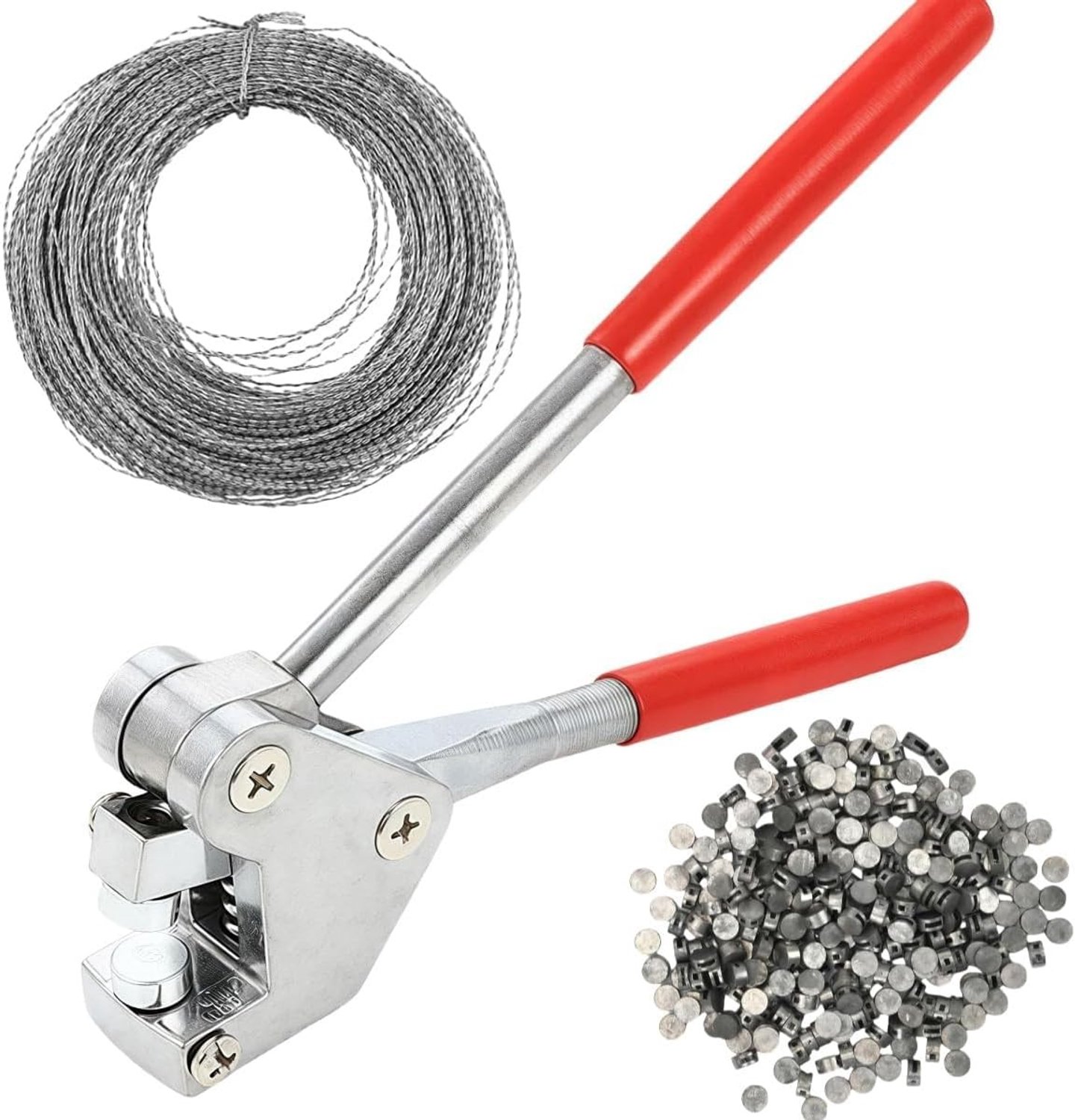 Professionele 42-delige set afdichttangen met 40 zegels (8 & 10 mm) en 30 m afdichtdraad voor elektrische en watermeters