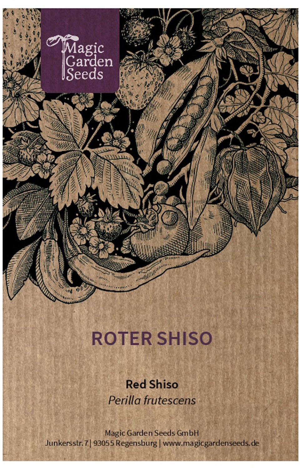 Rode Shiso - Ongeveer 200 Zaden