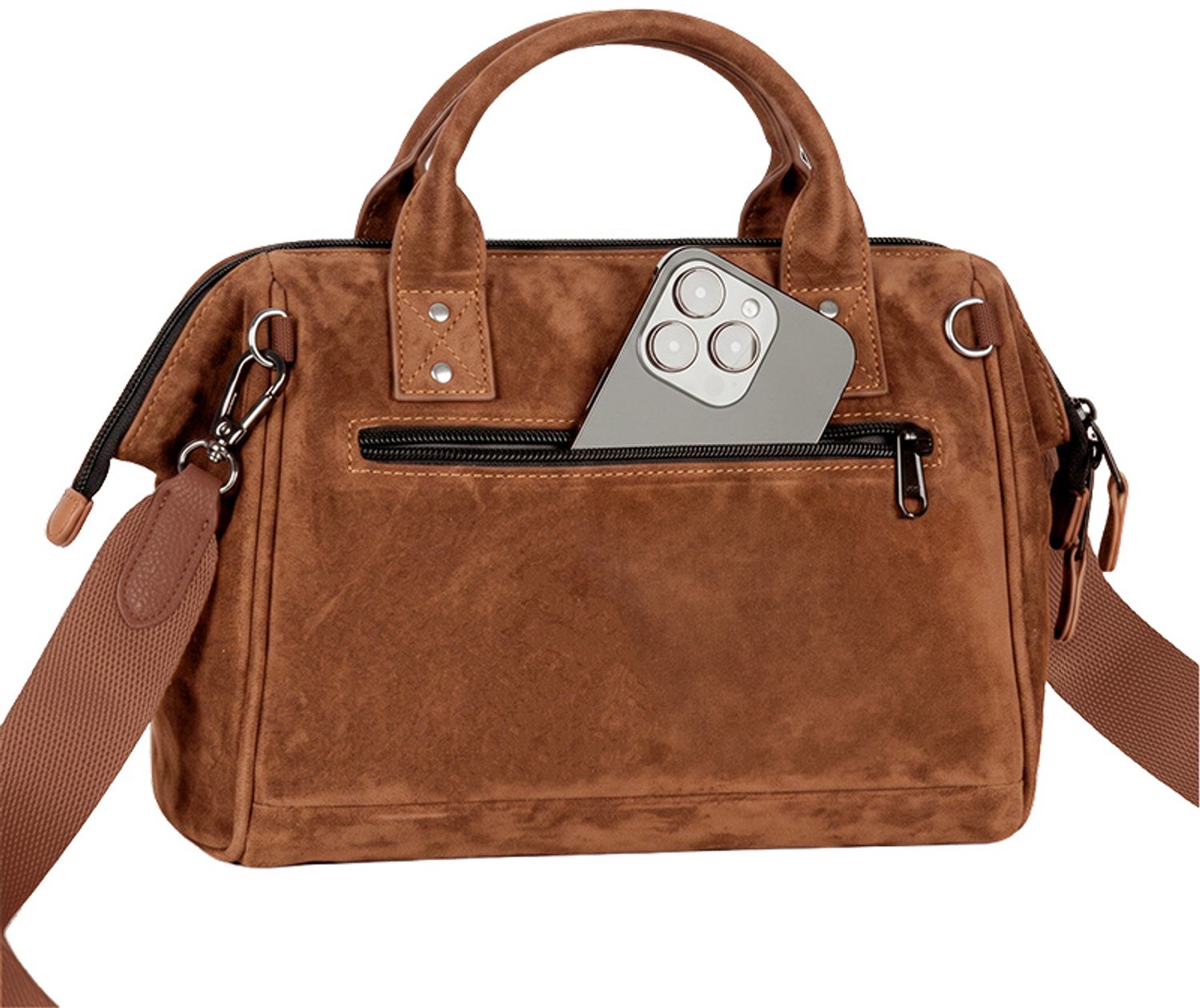 Cabaia Adventurer Crossbody M Crossbodytas Kleine rPet - Bruin