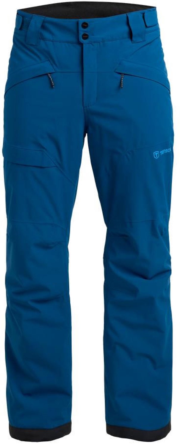Tenson Niseko Ski Pants Men – Wintersport Gevoerde broeken Skibroeken Blauw